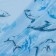 The bathroom curtain "dolphins", 180 × 180 cm, blue color