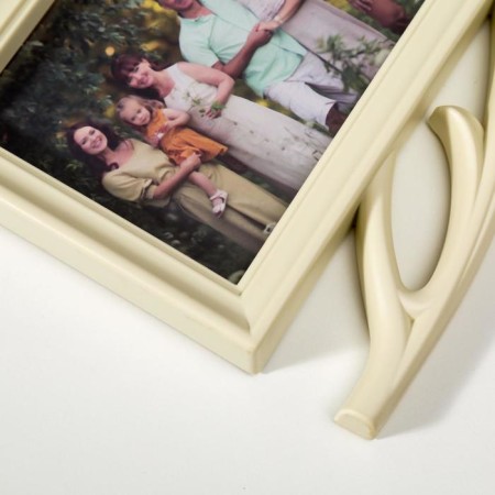 Photo frame-collage "heart" in 5 photos, ivory-1