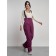 Semicunners of women's winter, size 42, dark purple color