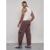 Sports male trousers, size 54, brown color