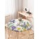 Tables on the table “Summer Paints”, round, oxford, elastic band, size 120x120 cm, diameter 75-100 cm