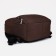 School backpack of textiles with a zipper, 3 pockets, Fulldorn, brown color