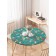 The tablecloth “Halloween party”, round, oxford, elastic band, size 120x120 cm, diameter 75-100 cm