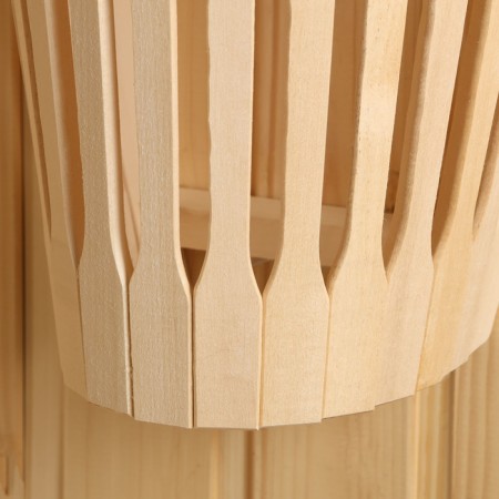 Lampshade from linden, wall -mounted-2