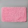 Bath and toilet rug “fluffy”, 50 × 80 cm, pink color
