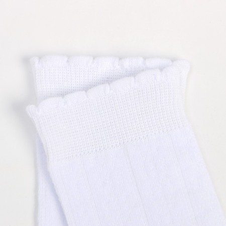 Golphs children's openwork, white color, size 18-1