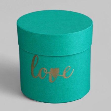 Set of hats Love 3 in 1 green, 15 x 16 - 10.5 x 11 cm-2