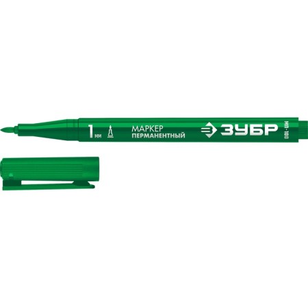 Building bison MP-100 06320-4, permanent, pointed, 1 mm, green-1