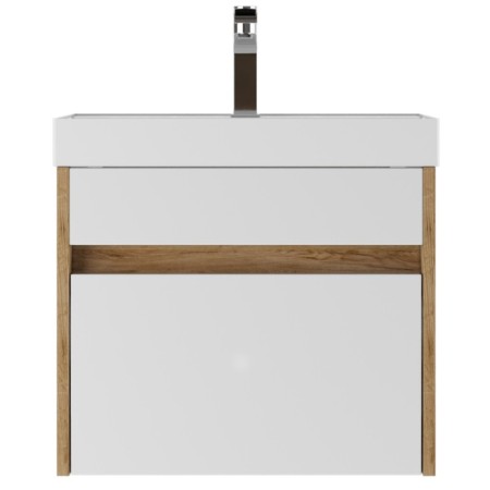 Domino Tumba Karlo under the Classica 50 sink, suspended, with 1 box-1