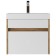 Domino Tumba Karlo under the Classica 50 sink, suspended, with 1 box