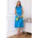 Women's dress, size 42, blue color 5634