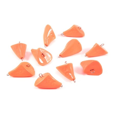 Cargo of a bullet-exentric painted collapsible Yaman 10 pcs., 36 g, orange