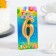Candle for the cake digit "Golden", 5.5 cm, number "6"