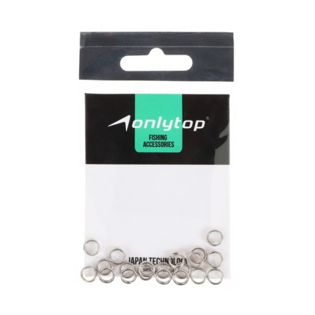 Clockwork ring, 2 x 7 mm, 15 kg, 20 pcs.