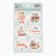 Paper stickers "With Easter!", 9 × 16 cm