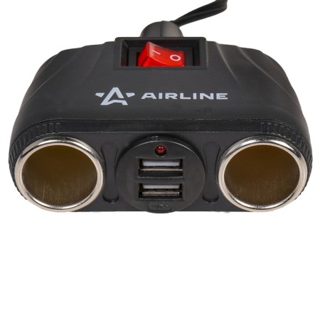 Lighting light, 2 nests, 2 usb, with a twisted cord, plug-fixer-2