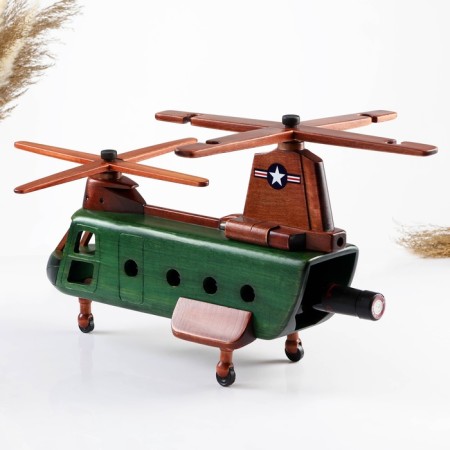Mini-bar/stand for a bottle helicopter, 39 x 28 x 36 cm-2