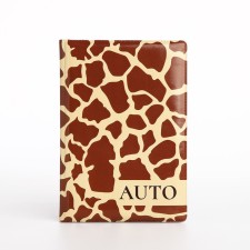 Passport cover, brown color