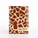 Passport cover, brown color