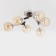 Ceiling chandelier "Til" E27 6x60 watts