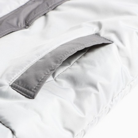 Set (jacket/semicunner) for children, pearls/gray, height 86 cm-3