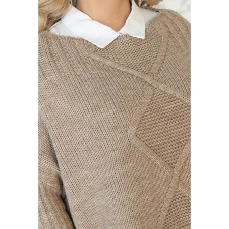 Female jumper, size 62, beige color-1