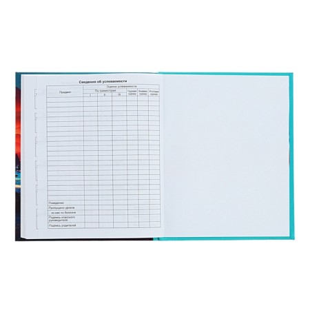 Diary 1-11 Grade Strange Land, 48 sheets, hard cover, matte lamination, selective varnish, offset block-14