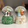 Souvenir Polystone Water Ball "Snow Patterns with the character" MIX 4.5x4.5x6.8 cm