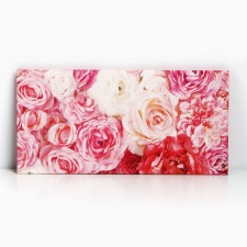 Rosa money envelope, 16.5 × 8 cm