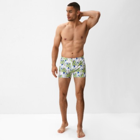 Bathing panties men's minku "palm trees", river 48-1