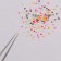 Pearl rhinestones for the decor "Neon", colorful color