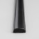 Flexible aluminum profile for Elektrostandard LED tape, LL-2 -LP012, 2 m, black color