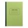 Book of accounting, 96 sheets, cardboard cover 7B, newspaper block, cell, green color (imitation)