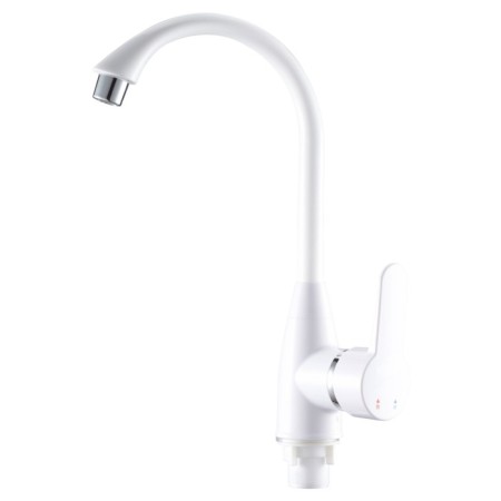 Kitchen mixer "RMS" PL5-017F, single-leaf, cartridge 40 mm, ABS plastic, white