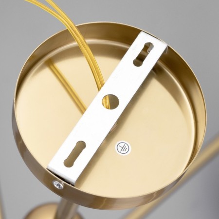 Caus "Flint" 8he27 40W coffee 90x90x50cm-6