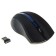 Mouse call 615MW black/blue optical (1200DPI) wireless USB for laptop (3but)