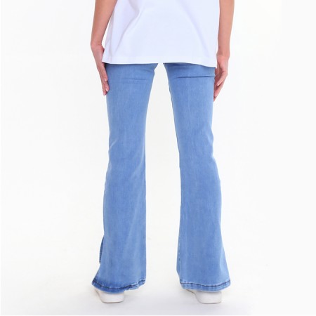 Women's jeans, the color is gray-blue, size 42 (25)-5