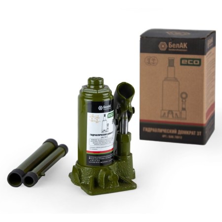 Hydraulic jack "ECO" ECO BAC. 70012, lifting/picking 285/145 mm, 3 tons-7