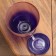 Flower pot with pallet No. 5 "Aleb" pink-violet, 3 l