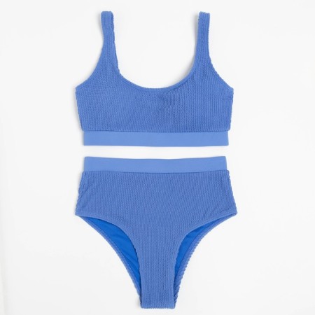 Separate Minaku women's swimsuit with a top color blue, size 44-4