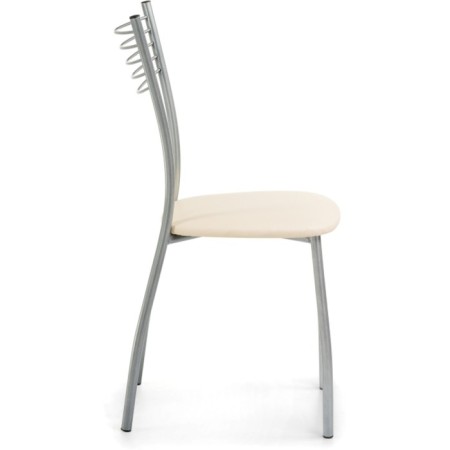 GOKI Metal Metal Metal Carcass/Ecokozha, Gray/Beige 40x53x89 cm-2