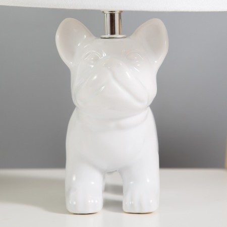 Bernard desktop 1x40W E14 wire-1,6m white 21x21x30cm-5
