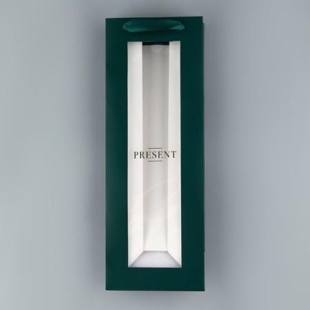 Gift package for a bottle, packaging, "Present", 36 x 13 x 10 cm-6