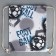 Back for shoes "Football" cotton 30 x 40 cm