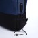 Backpack from textiles on lightning, Erich Krause, 1 pocket, USB connector, blue color