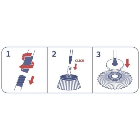LEIFHEIT CLEAN Twist Mop, 52096 mops nozzle-2