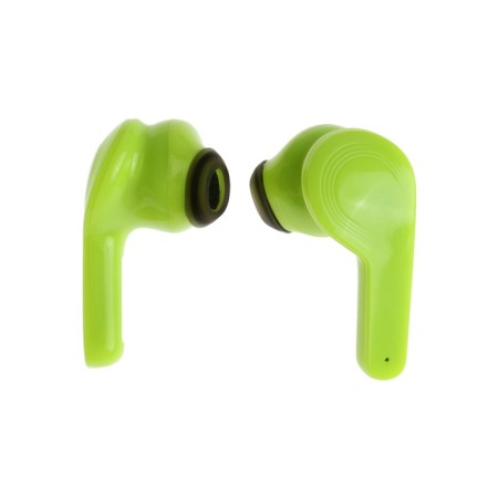 Wireless headphones M-12 Max, TWS, inserts, BT 5.0, 30/200 mAh, transparent, green-4