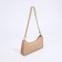 Bag Women's Baget with a zipper, beige color