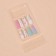 Flowering Nails "Flowerers", 12 pcs, with adhesive plates, ballerina shape, multi -colored