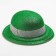 Oval carnival hat, elastic band, Mix colors